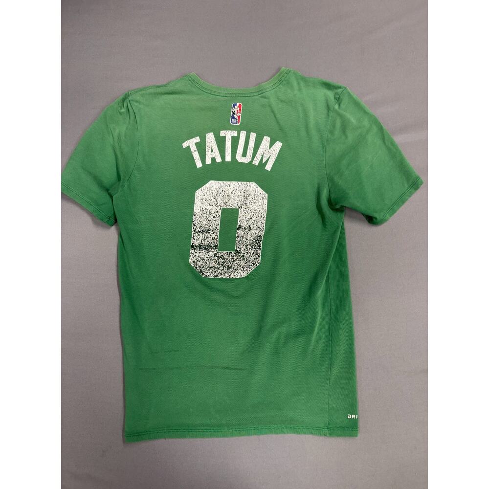 Nike Tatum Boston Celtics T-Shirt - Mens Athletic Medium Green Tee - Picture 3 of 3
